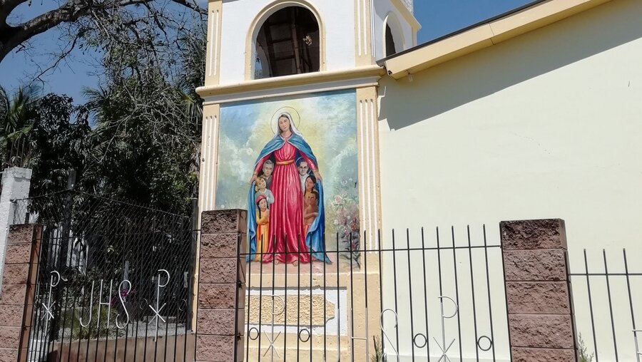 Kirche San Jose in El Paisnal, Wirkungsstätte des Jesuiten Rutilio Grande, El Salvador / © Joachim Heinz (KNA)
