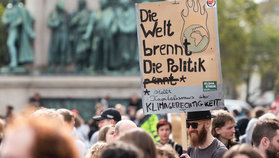 Fridays for Future demonstriert in Köln / © Marius Becker (dpa)
