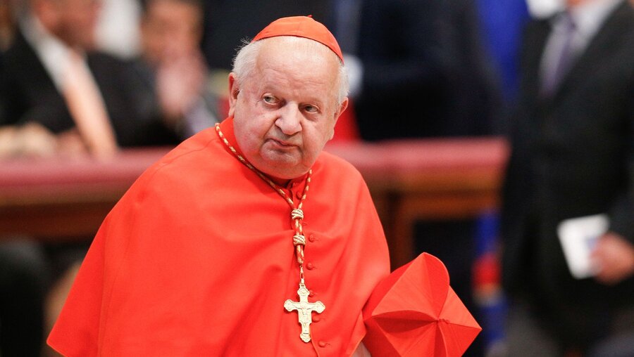 Kardinal Stanislaw Dziwisz im Juni 2018 im Vatikan / © Paul Haring/CNS photo (KNA)