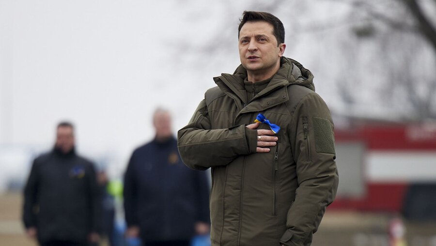 Wolodymyr Selenskyj / © Uncredited/Ukrainian Presidential Press Office/AP (dpa)