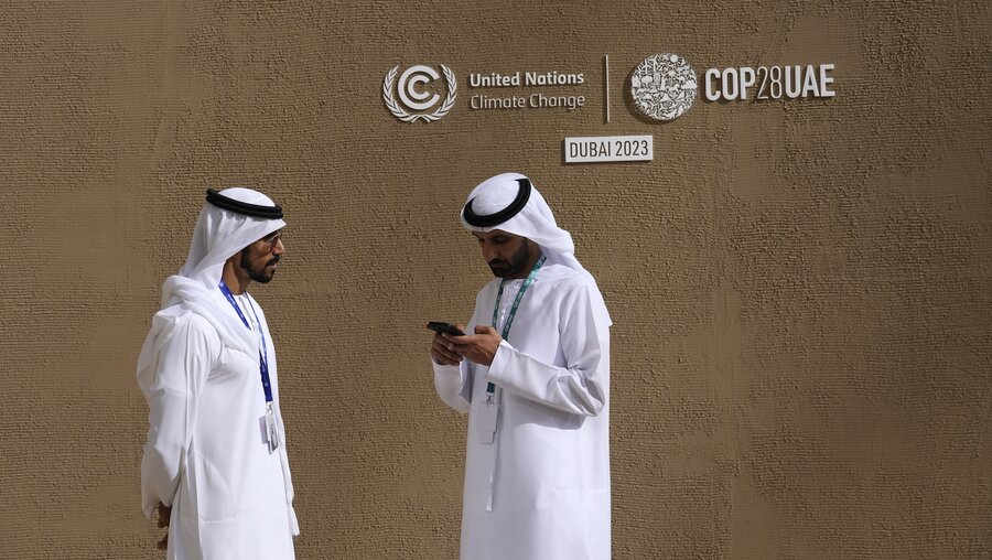 Weltklimakonferenz der Vereinten Nationen in Dubai 
 / © Rafiq Maqbool/AP (dpa)