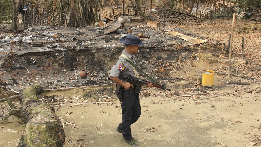 Militärputsch in Myanmar / © uncredited (dpa)