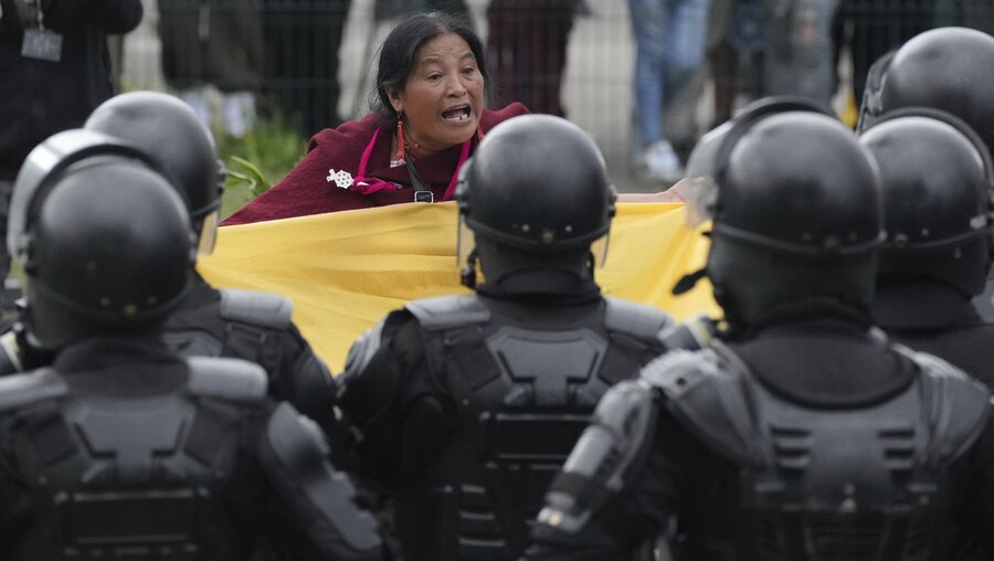 Proteste in Ecuador / © Dolores Ochoa/AP (dpa)