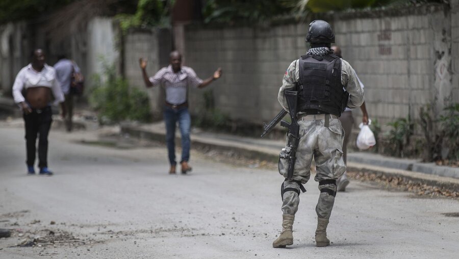 Kriminalität in Haiti / © Odelyn Joseph/AP (dpa)