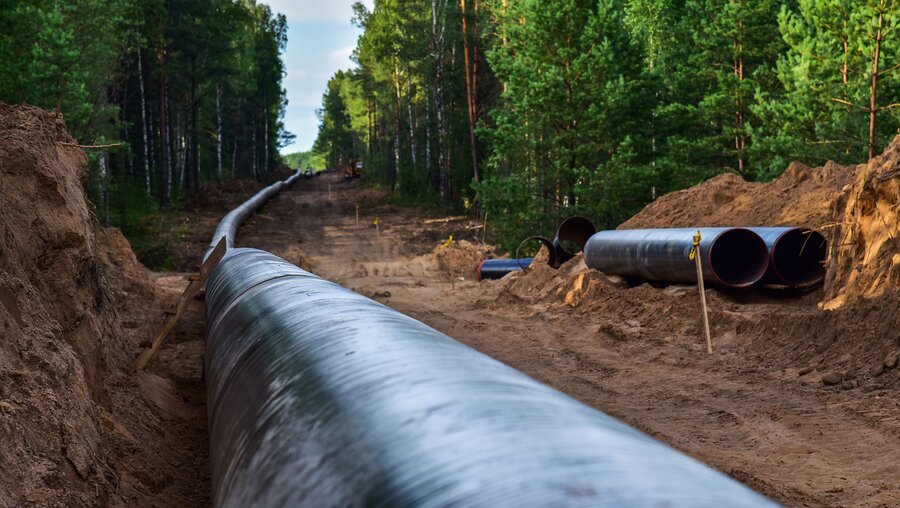 Bau einer Gaspipeline / © Maksim Safaniuk (shutterstock)