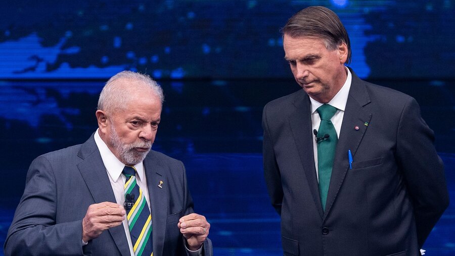 Luis Inácio Lula da Silva und Jair Bolsonaro (r.) / © Isaac Fontana (shutterstock)