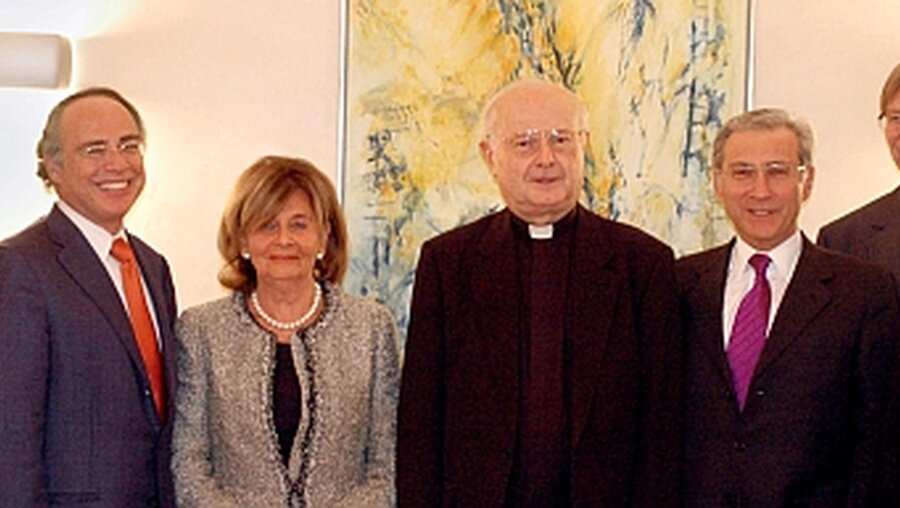 Gruppenbild mit Dame: Zentralrat der Juden und Bischofskonferenz (KNA)