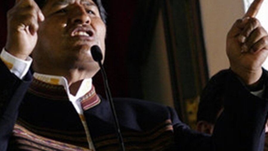 Predigt gerne: Evo Morales (DR)