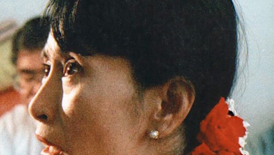 Birmas Oppositionsführerin Aung San Suu Kyi (KNA)