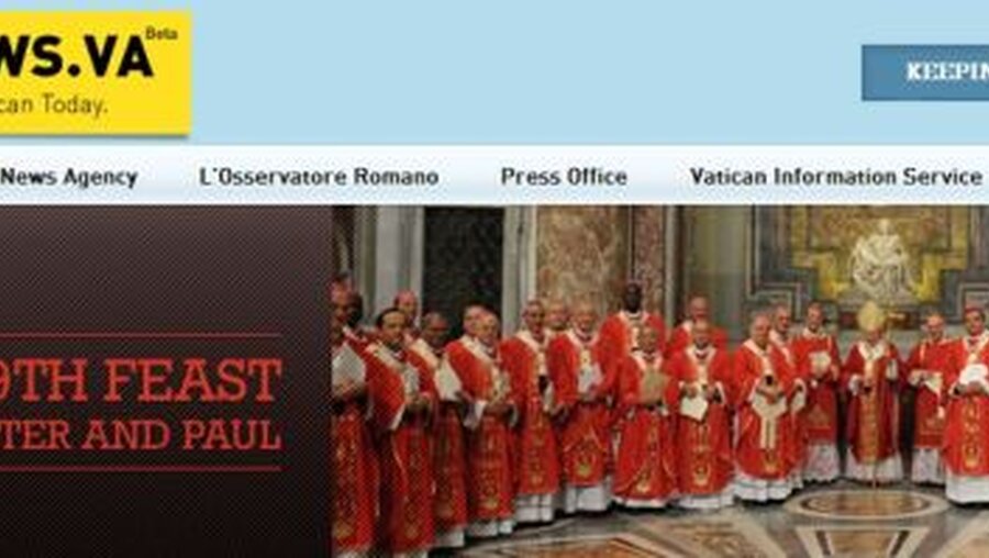 Das neue Nachrichtenportal des Vatikan: news.va (DR)