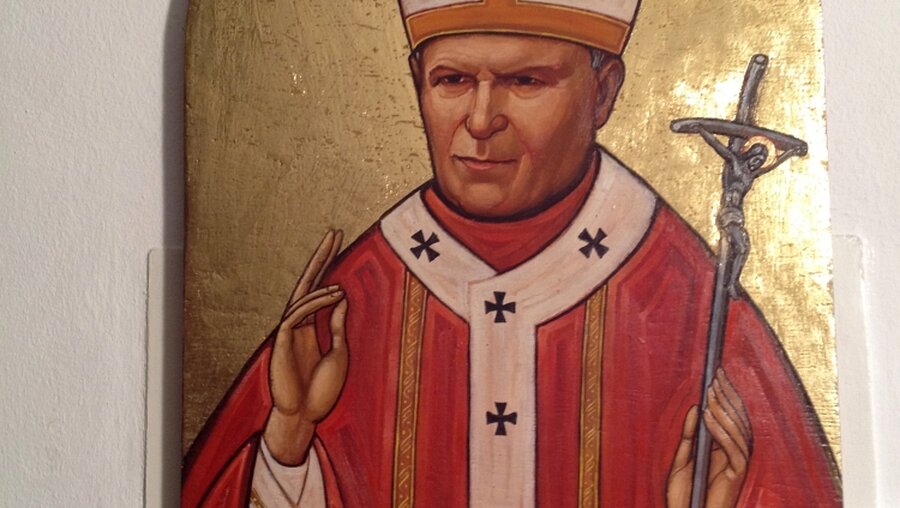 Der selige Papst Johannes Paul II. / © Ingo Brüggenjürgen (DR)