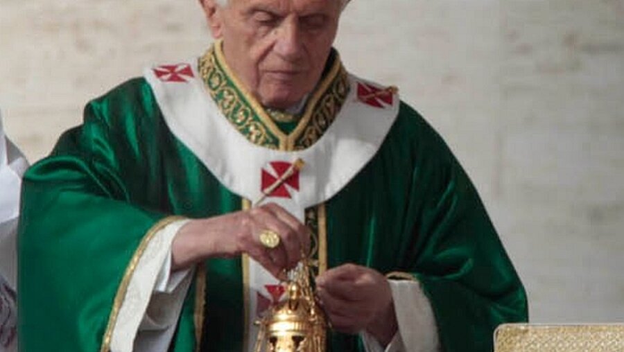 Papst Benedikt XVI. (KNA)