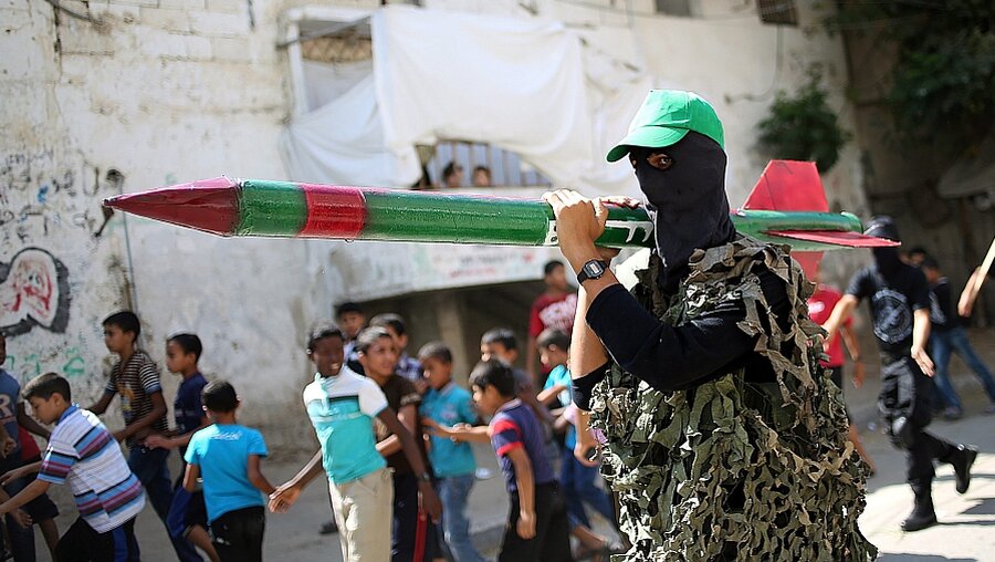 Die Hamas mobilisiert (dpa)
