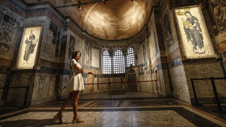 Istanbuler Chora-Museum in Moschee umgewandelt / © Emrah Gurel (dpa)
