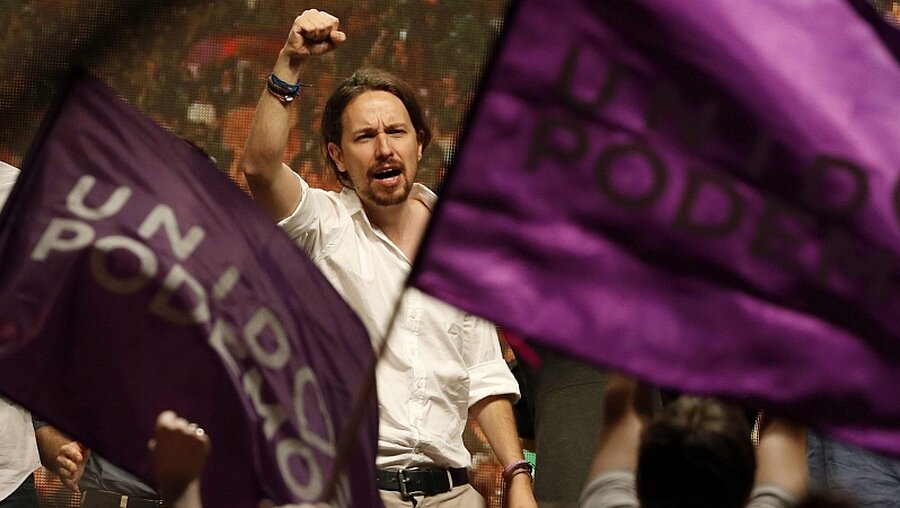 Podemos-Gründer Pablo Iglesias / © Kiko Huesca (dpa)