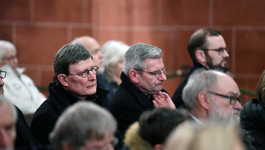 Kardinal Woelki und Weihbischof Schwaderlapp / © Ottersbach (DR)