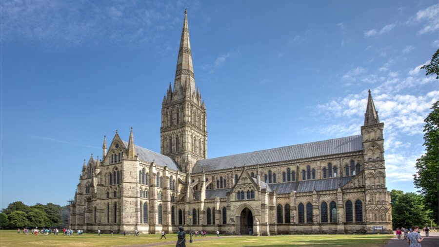 Kathedrale von Salisbury, England (shutterstock)