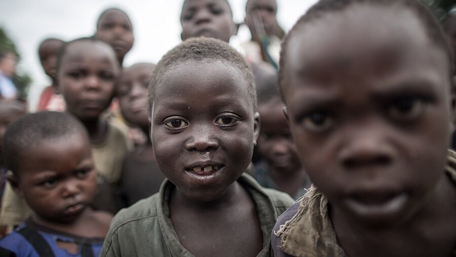 Kinder in Goma (Kongo)  (dpa)