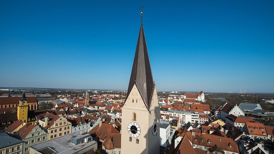 Kirchturm in Ingolstadt (dpa)