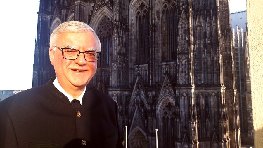 Berlins Erzbischof Heiner Koch auf Heimatbesuch in Köln / © Matthias Milleker (DR)