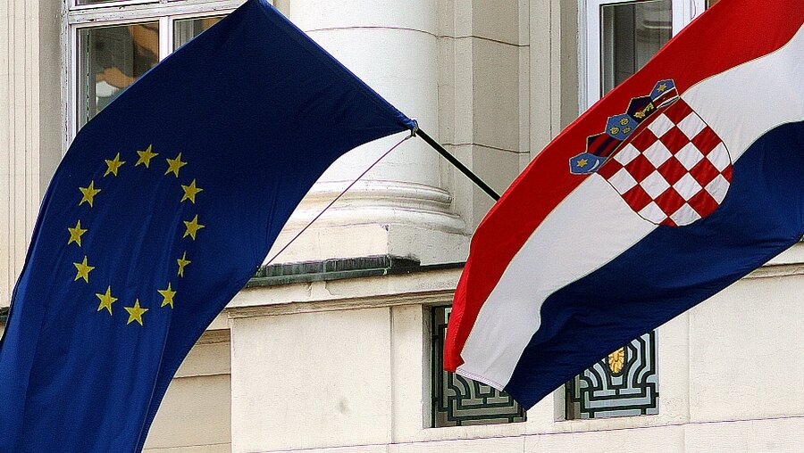 Kroatien tritt der EU bei (dpa)