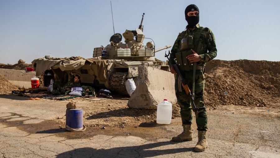 Soldaten der kurdischen Peschmerga im Nordirak (dpa)