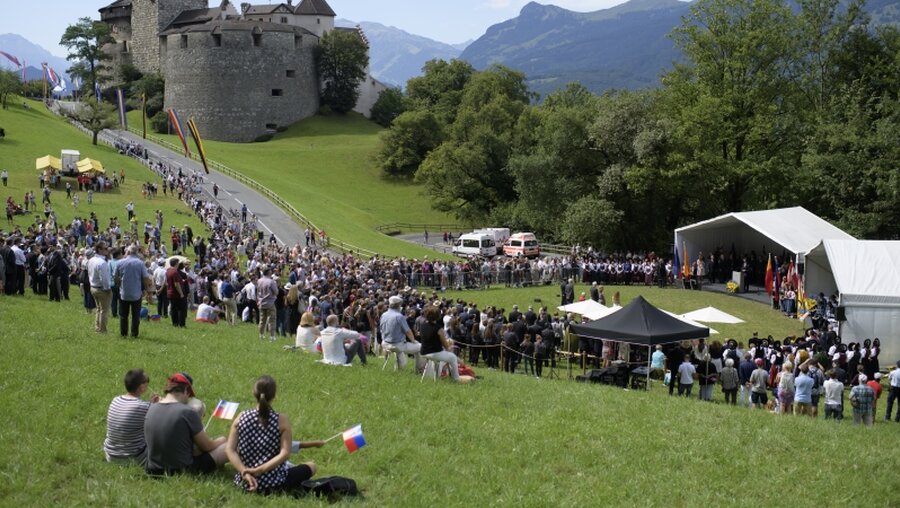 Liechtenstein feiert 300 Jahre Bestehen  / © Gian Ehrenzeller/KEYSTONE (dpa)
