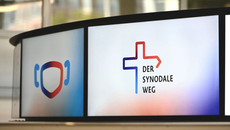 Logo Synodaler Weg / © Julia Steinbrecht (KNA)