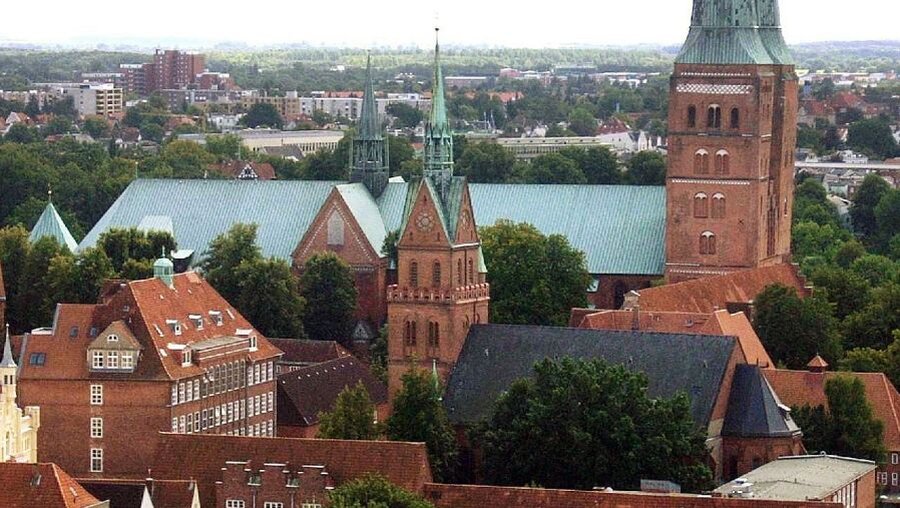 Wiederhergestellte Lübecker Altstadt / © public domain