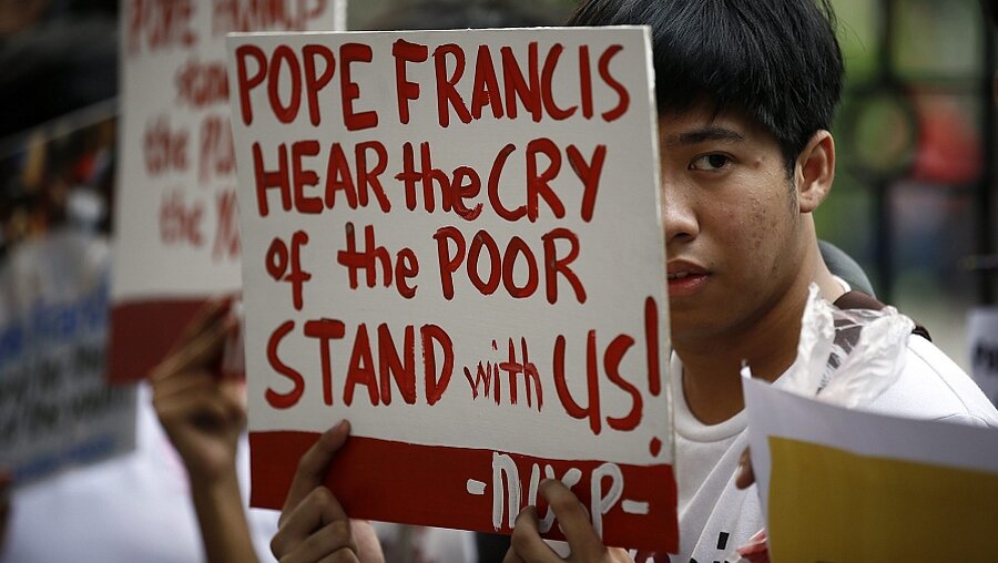 Manila: Hoffnung auf den Papst (dpa)