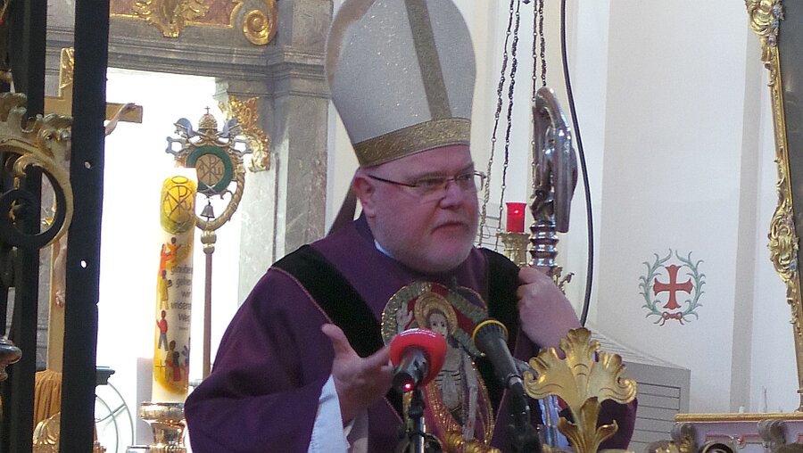 Kardinal Reinhard Marx in St. Paulin in Trier (DR)