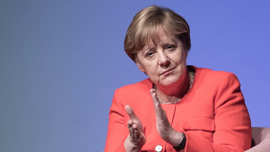 Angela Merkel (CDU) / © Jörg Carstensen (dpa)