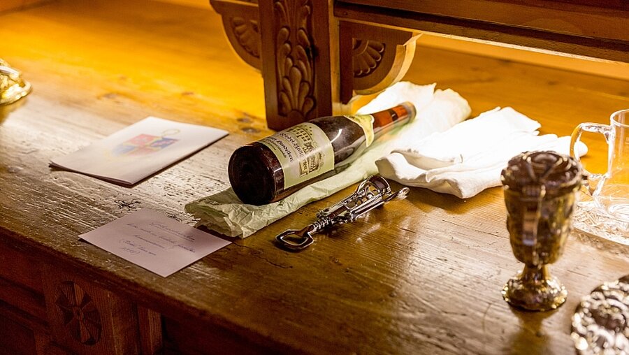 Wein als integraler Bestandteil der Heiligen Messe / © Martin Jehnichen (KNA)