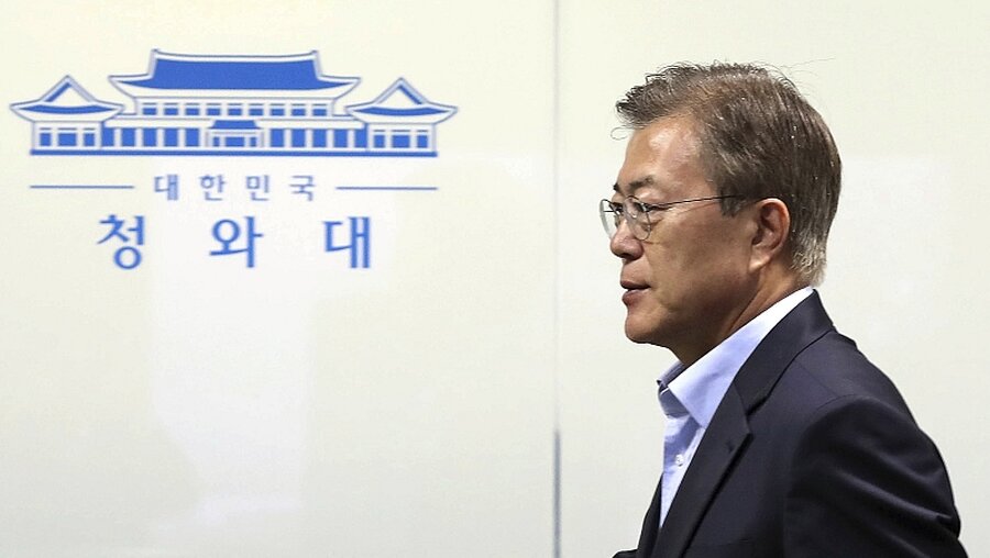 Südkoreas neuer Präsident Moon setzt auf Dialog / © Yonhap (dpa)