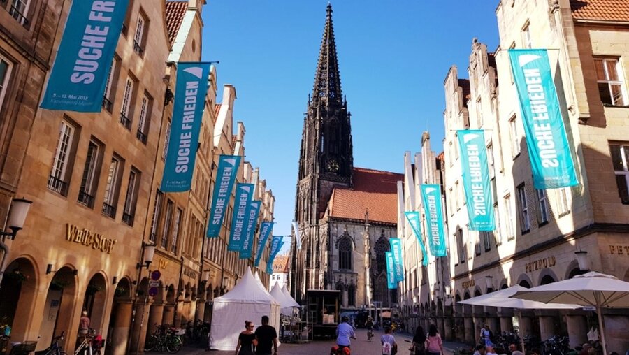Münster ganz im Zeichen des Katholikentages (DR)