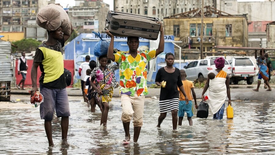 Nach dem Zyklon "Idai" in Mosambik / © Denis Onyodi/ifrc/AP (dpa)