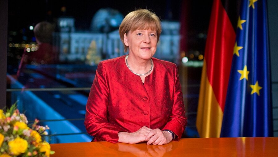 Merkel: Flüchtlingszuzug "Chance von morgen" / © Hannibal Hanschke (dpa)
