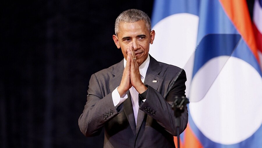 Barack Obama wird auf dem Evangelischen Kirchentag erwartet / © Made Nagi (dpa)
