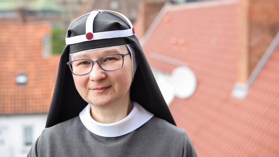 Olga Maria Zajac, neue Oberin des Birgittenklosters in Bremen / © Christof Haverkamp (KNA)