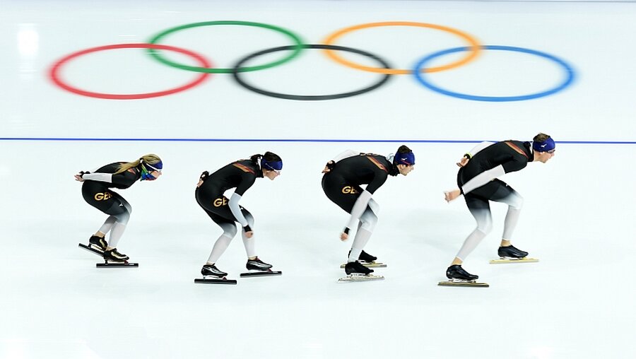 Olympische Spiele beginnen / © Ju Huanzong (dpa)