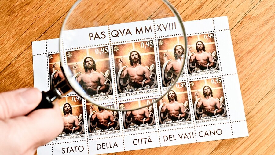 Oster-Briefmarke des Vatikan 2018 / © Cristian Gennari (KNA)