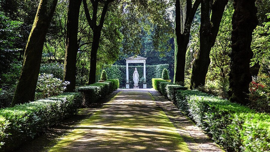 Päpstliche Gärten in Castel Gandolfo / © Stefano dal Pozzolo (KNA)