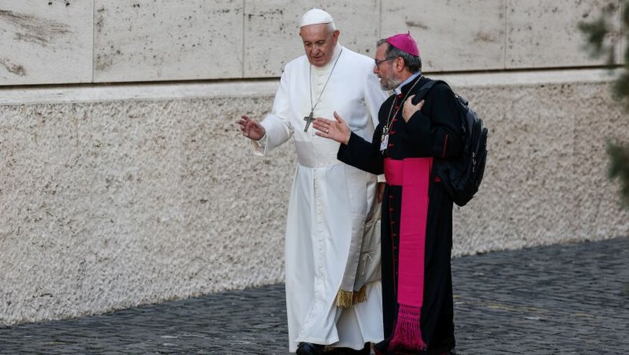 Papst Franziskus / © Paul Haring/CNS photo (KNA)