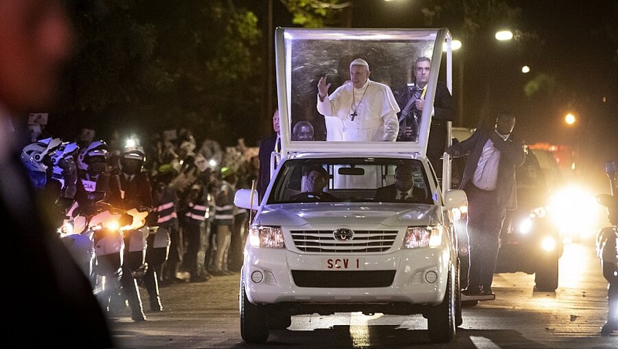 Papst Franziskus besucht Mosambik / © Ben Curtis (dpa)