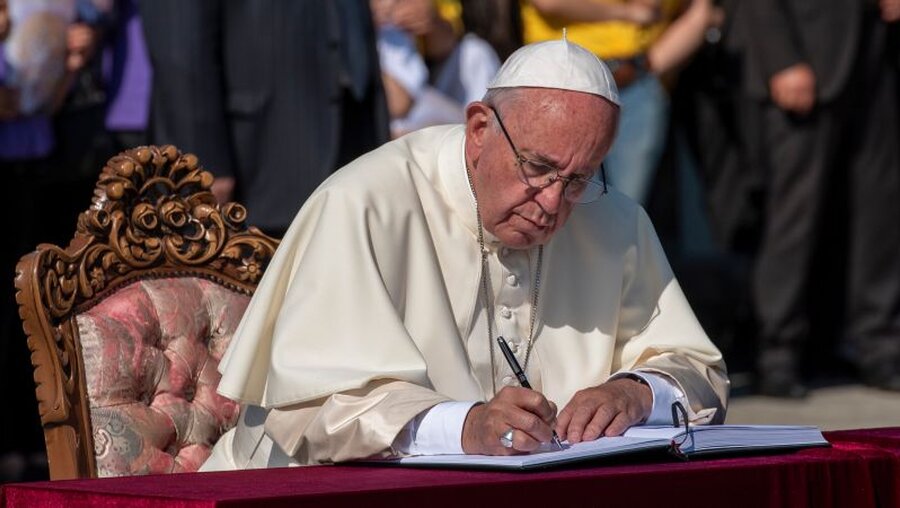Papst Franziskus hat ein Schreiben zur Amazonassynode verfasst / © Asatur Yesayants (shutterstock)