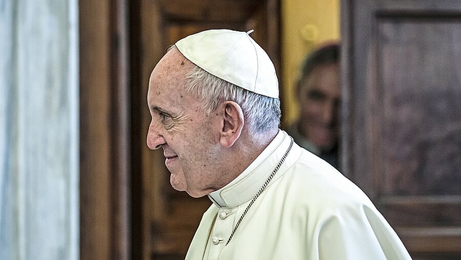 Papst Franziskus will den Weltkirchenrat besuchen / © Stefano dal Pozzolo (KNA)