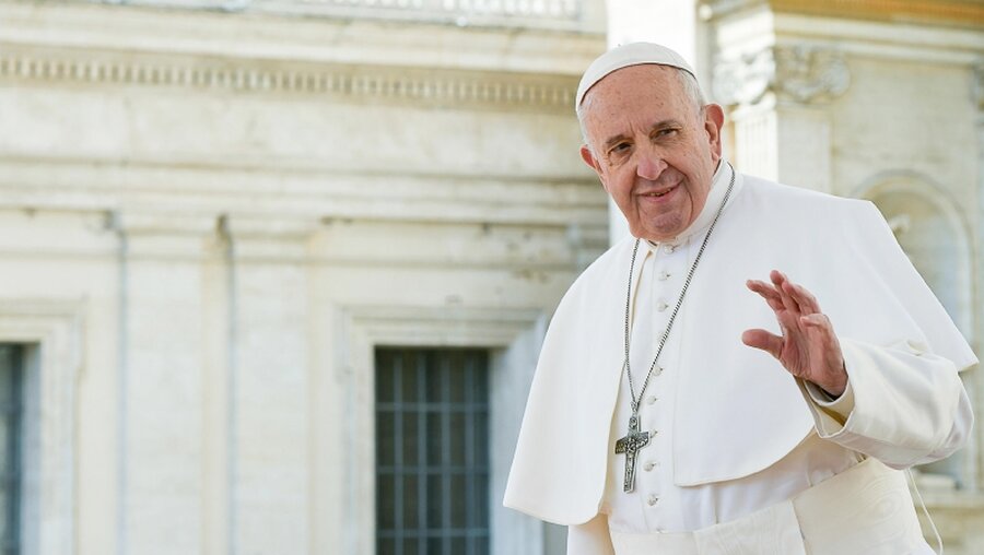 Papst Franziskus / © Vatican Media/Romanos Siciliani (KNA)