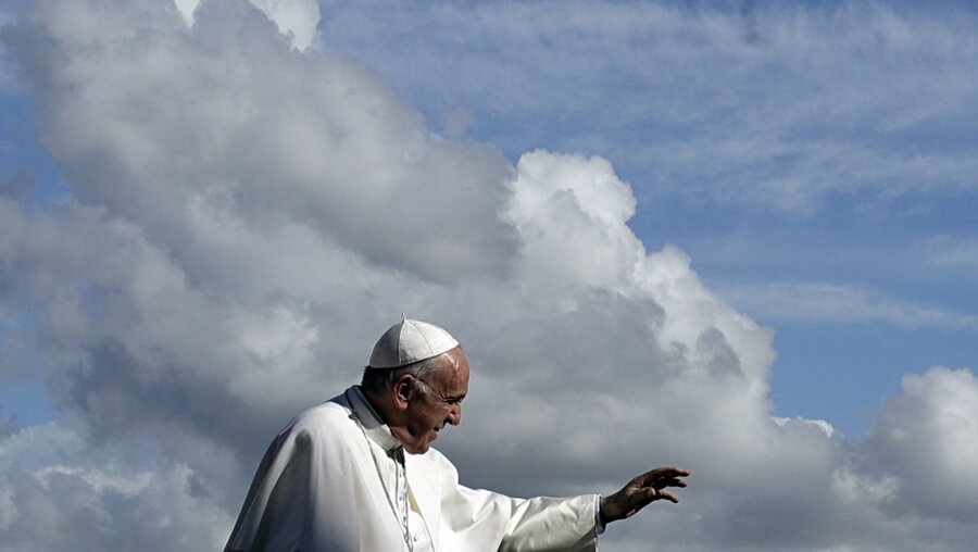 Papst Franziskus  / © Gregorio Borgia (dpa)
