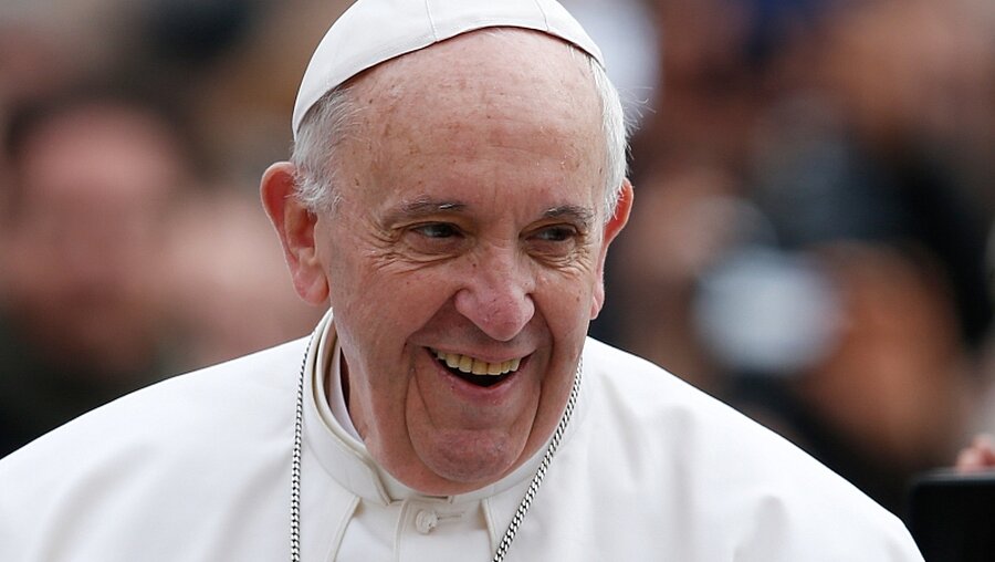 Papst Franziskus / © Paul Haring/CNS Photo (KNA)