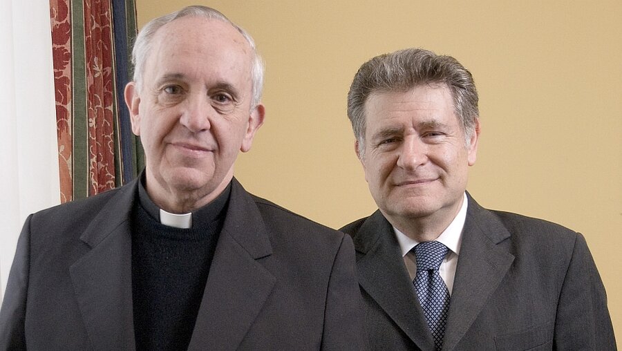 Bergoglio und Skorka / © Alejandro Damián Lipszyc